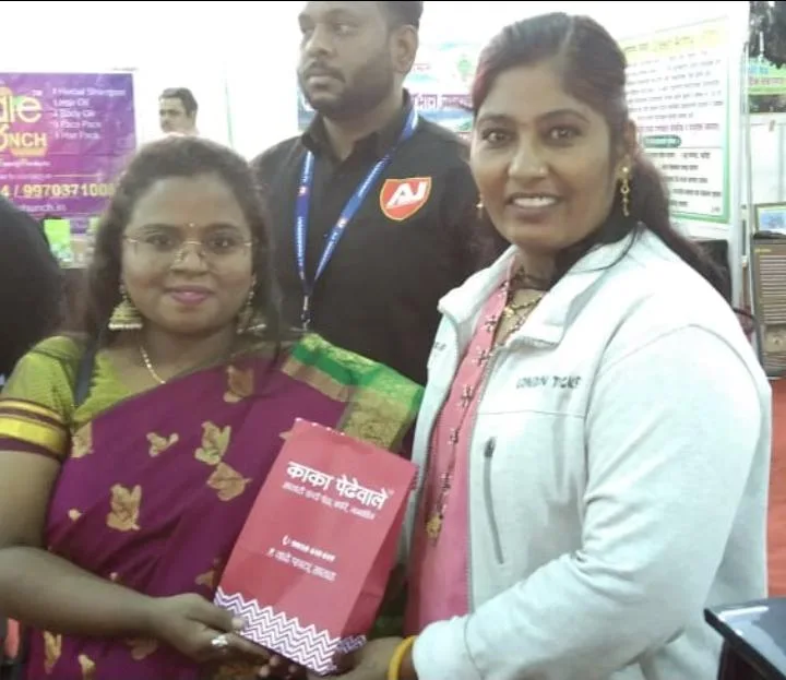 Celebrity visiting Kaka Pedhewale