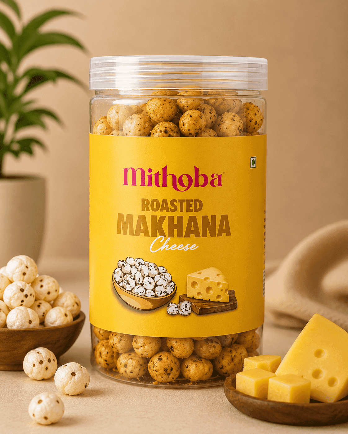 Roasted Makhana (Cheese)